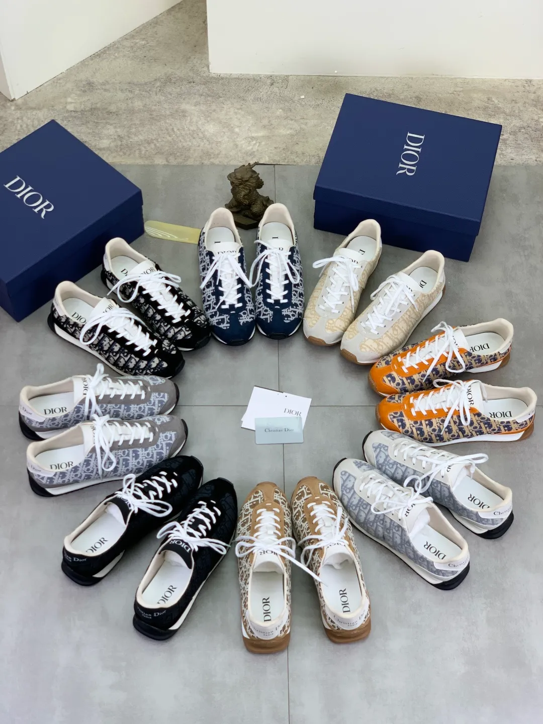 Men's Men's Shoes💰P420💰[New Style]🆘[Dior] 2025 Dior Original Lace-up Low-top Men's Shoes Classic casual shoes 🔥This model is the official flagship model with high quality and made by famous original designers. It is made of high-quality cowhide with original materials➕comfortable and breathable mesh lining➕pigskin insole. The perfect last shape and generous and fashionable design have attracted many consumers and are suitable for drivers to drive🚗. What you want is the best quality in the market. Color: 8️⃣Color Code number: 38--44 (45 46 customized)